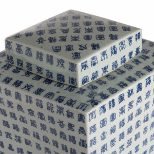 БУРКАН TEA POT LOZENGE BLUE WHITE