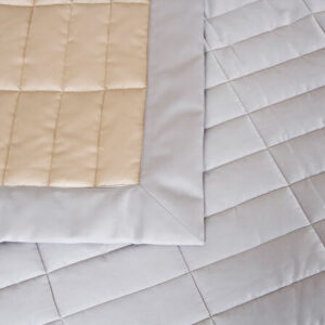 Покривка за легло Rectangular Light Savage Beige/Cliff Grey 260x270
