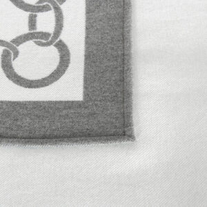 Одеяло Chains Grey/Milk