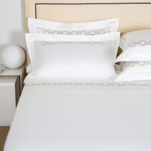Спален комплект Links Embroidery L Savage Beige / Cliff Grey 260x240