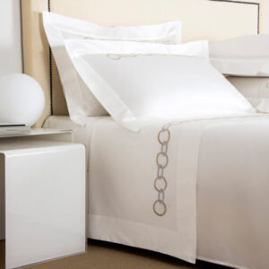 Спален комплект Links Embroidery L Savage Beige / Cliff Grey 260x240