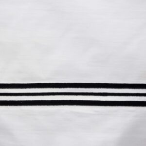 СПАЛЕН КОМПЛЕКТ TRIPLO POPELINE WHITE / BLACK