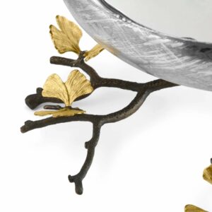 Купа център за маса Butterfly Ginkgo Footed