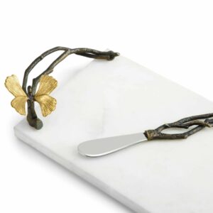 Дъска за сирена и нож Butterfly Ginkgo Small