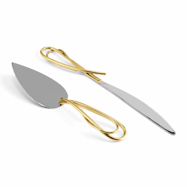 Прибор за сервиране и нож Calla Lily