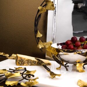 Дъска за сирена и нож Golden Ginkgo Large