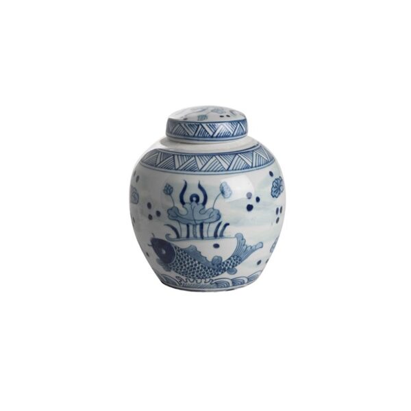 БУРКАН FLOWER POT ROUND S FISHES
