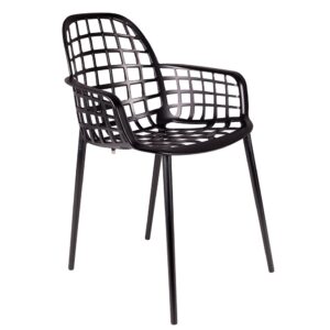 СТОЛ ALBERT KUIP GARDEN ARMCHAIR BLACK ZUIVER