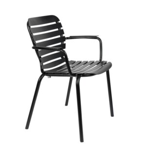 СТОЛ VONDEL GARDEN ARMCHAIR BLACK ZUIVER
