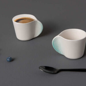 ЧАШИ ЗА КАФЕ TASSE MORPHOSE AZURE BLUE X 2