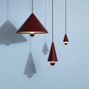 ПЕНДАНТ CHERRY LED BROWN RED SMALL