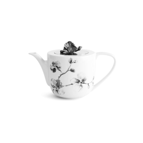 Порцеланов чайник Black Orchid