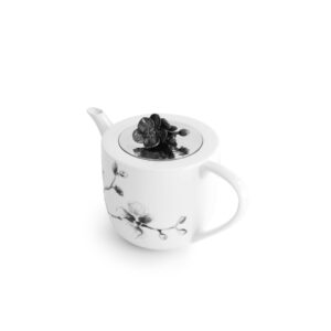 Порцеланов чайник Black Orchid