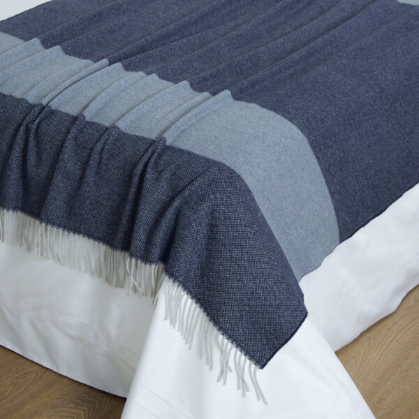 одеяло frette balze blue/azure