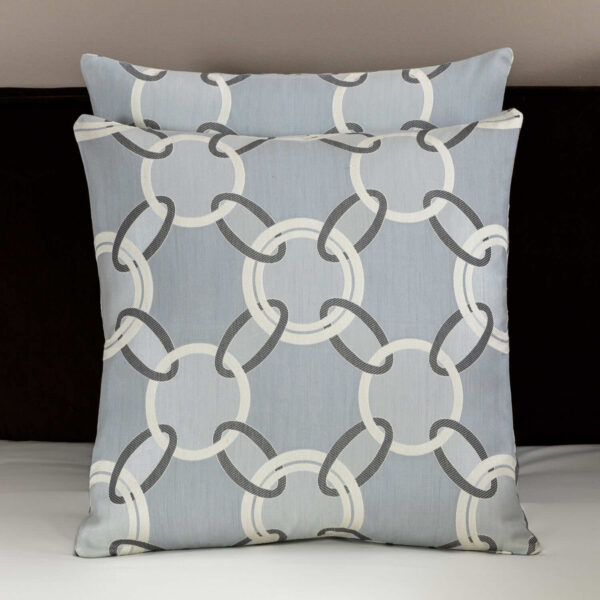 Декоративна възглавница Luxury Chains Grey/Ivory 50x50