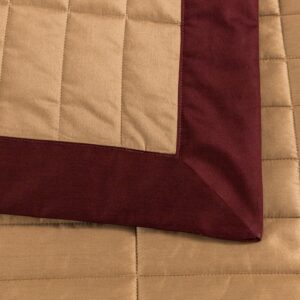 Покривка за легло Rectangular Light Quilt Camel/Amaryllis
