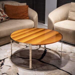 Маса за кафе Anya Lite Paprika Orange Fendi