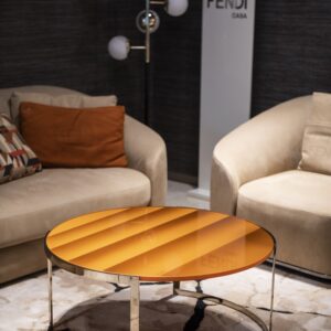 Маса за кафе Anya Lite Paprika Orange Fendi