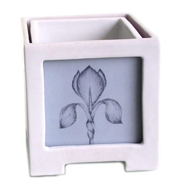 Кашпа Planter Blue Flower M PDG