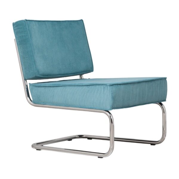 Стол Ridge Rib Lounge Blue Zuiver