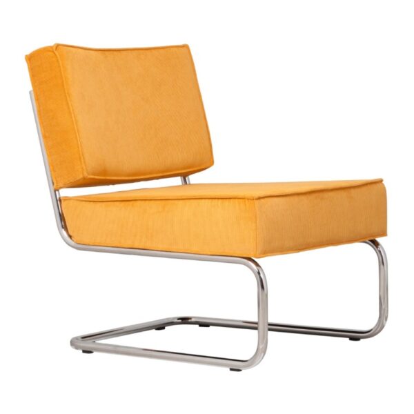 Стол Ridge Rib Lounge Yellow Zuiver