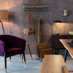 КРЕСЛО DOLLY PURPLE DUTCHBONE