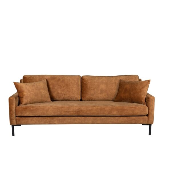 Диван Houda 3-Seater Caramel Dutchbone
