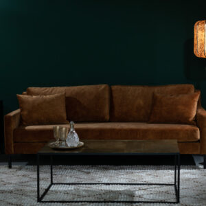 Диван Houda 3-Seater Caramel Dutchbone