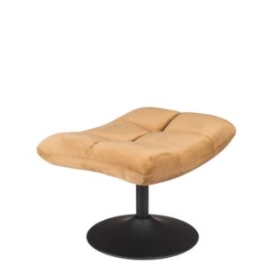 Табуретка Bar Velvet Hocker Golden Brown Dutchbone
