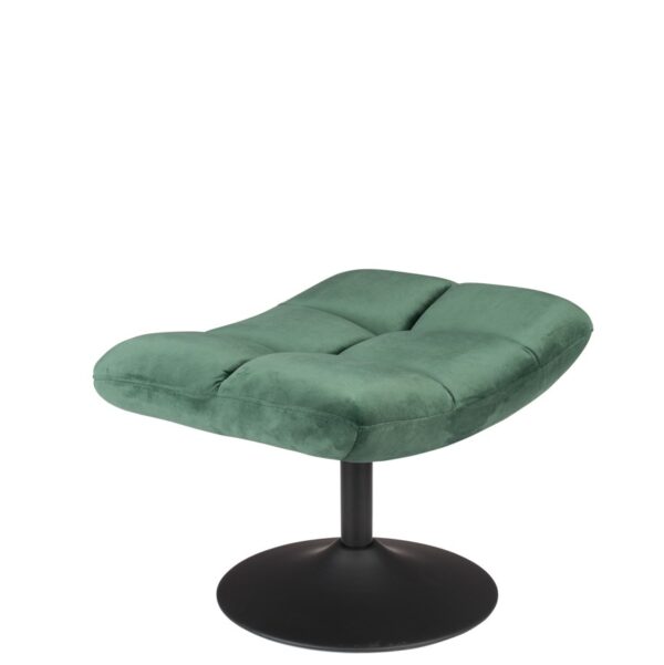 Табуретка Bar Velvet Hocker Green Dutchbone