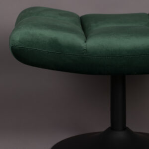 Табуретка Bar Velvet Hocker Green Dutchbone