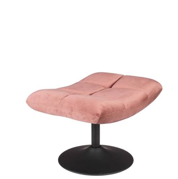 Табуретка Bar Velvet Hocker Old Pink Dutchbone