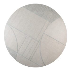 Килим Bliss Round '240 Grey/Blue Zuiver