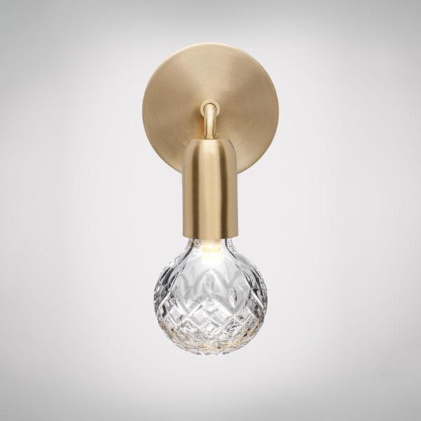 Аплик за стена Crystal Bulb Clear