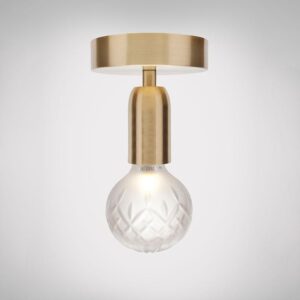 Аплик за таван Crystal Bulb Frosted