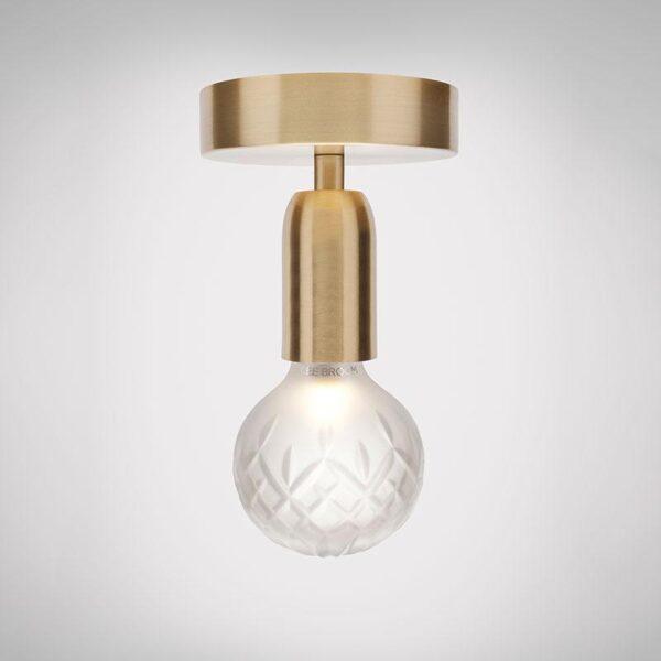 Аплик за таван Crystal Bulb Frosted