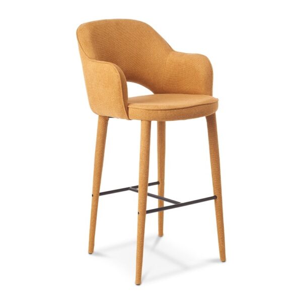 СТОЛ BARSTOOL ARMS COSY OCHRE