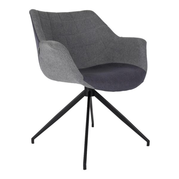 СТОЛ DOULTON ARMCHAIR GREY ZUIVER