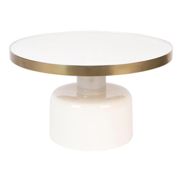 Маса за кафе Glam White Zuiver