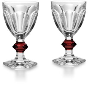 Чаши Harcourt 1841 Water Red сет 2 броя Baccarat