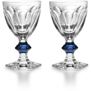 Чаши Harcourt 1841 Water Blue сет 2 броя Baccarat
