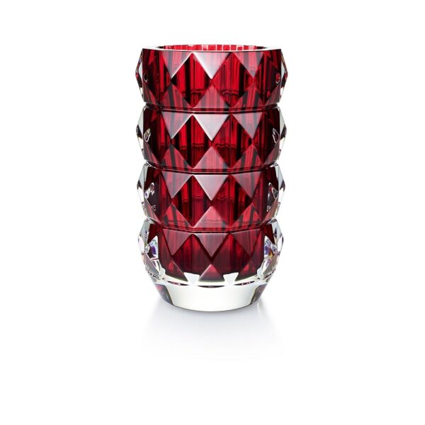 Ваза Louxor Round M Red Baccarat