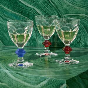 Чаши Harcourt 1841 Water Red сет 2 броя Baccarat