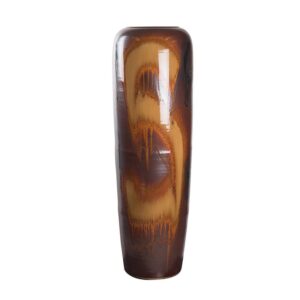 Ваза Jar High Drips S Brown L