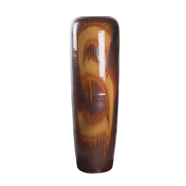 Ваза Jar High Drips S Brown L