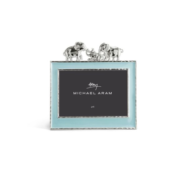 Рамка за снимка Elephant Blue Enamel 4x6