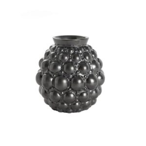 Ваза Bubbles Ceramic Graphite L