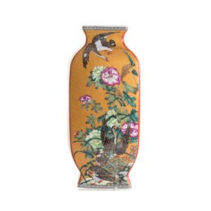 Ваза Square Chinese Art Yellow S