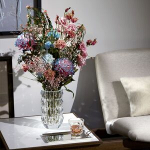 Ваза Louxor Round M Clear Baccarat