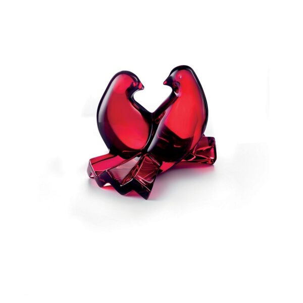 декорация baccarat saint-valentin doves red